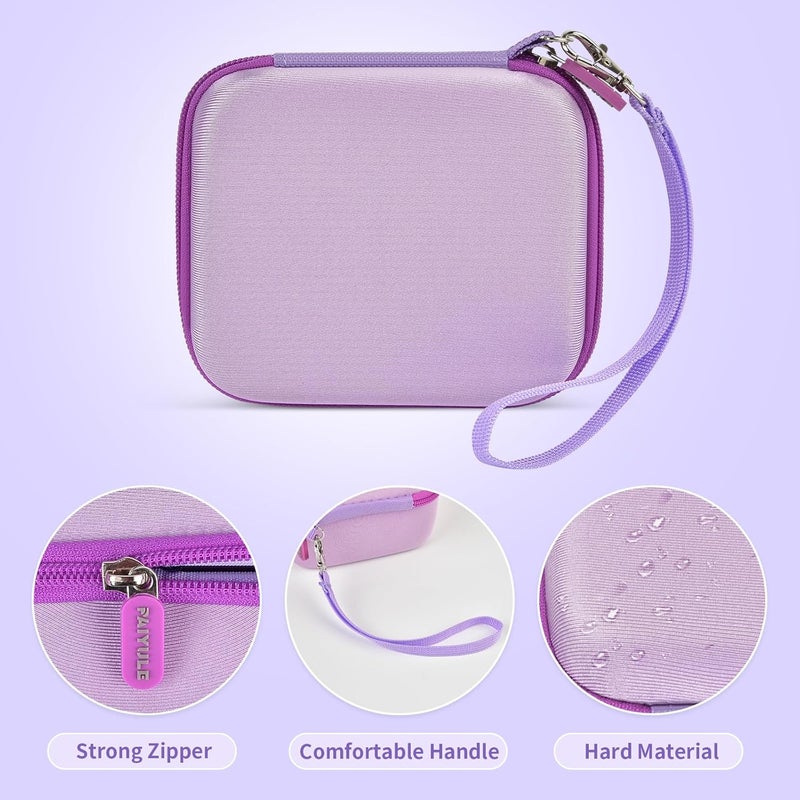 PAIYULE Kids Instant Print Camera Case with 3 Rolls Prints Paper Compatible with ESOXOFFORE for Dylanto for DUDUDRAGON for GKTZ for ETIKEZ for Dafotil for Careenoah Toddler Digital Cameras (Purple with Paper) - Image 5